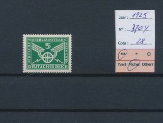 Lk61709 Germany 1925 Deutsches Reich Traffic Expo Lot Mnh Cv 28 Eur