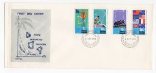 1972 Tokelau Islands First Day Cover 25th Anniv South Pacific Commission Issues