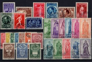 P116947/ Belgium / Semi - Postal / Lot 1946 – 1947 Full Sets 167 E