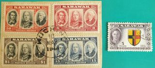 Malaya Sarawak Kg6 Stamps