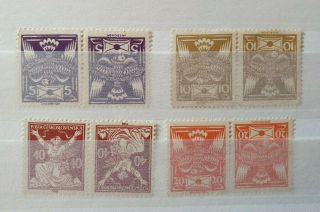 Early Lot Inversed Pairs Vf Mlh Cz Czechoslovakia B267.  19 Start 0.  99$