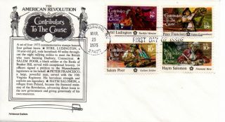 Us Fdc 1559 - 1562 Contributors To The Cause,  Aristocrat (6914)