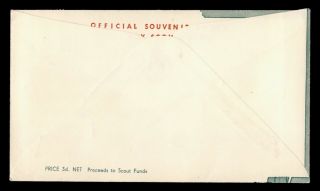 DR WHO 1959 ZEALAND PAN PACIFIC BOY SCOUTS JAMBOREE FDC C121380 2