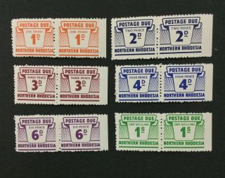 Momen: Northern Rhodesia D5 - 10 1963 Og Nh £70,  Lot 3345