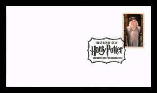 Dr Jim Stamps Us Professor Dumbledore Uncacheted Fdc Harry Potter Cover