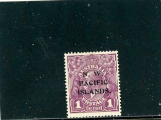 Northwest Pacific Islands 1918 Scott 43 Lh