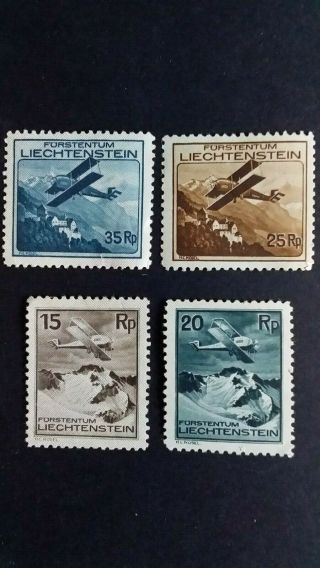 Liechtenstein Great Old Stamps 2 Top Mlh Others Mnh As Per Photo.  Very
