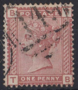 Z2274) Great Britain.  1880/81.  Sg 166 1d Venetian Red.  Royalty C£15,
