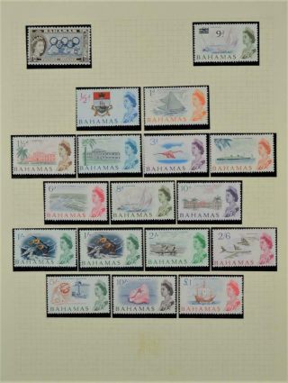 Bahamas Stamps Selection To £1 On Page (z85)