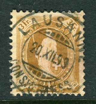 Switzerland; 1901 - 03 Standing Helvetia Zum Type 