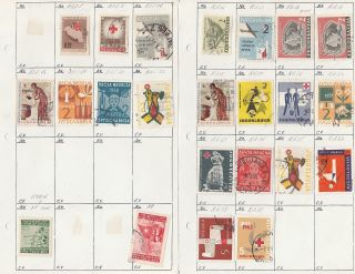 Yugoslavia Stamps From Old Approval Book (lot 12)