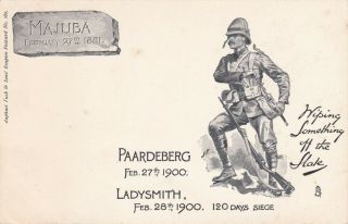 Cape Of Good Hope Boer War Patriotic Postcard