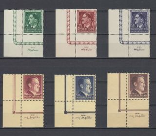 German Occup.  Generalgouvernement 2 Complete A.  Hitler Sets Borders Of Sheets Mnh