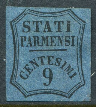 Parma 9 Cent.  - Cat.  Sassone N.  2a € 200 44 Us)