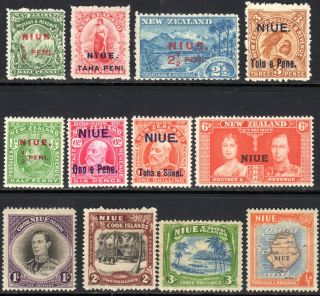 (a - 770) Niue - Various Up To 1950 - Mnh / Mh