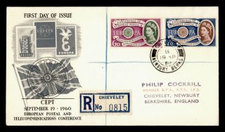 Dr Who 1960 Gb Postal And Telecommunications Conference Fdc C129310