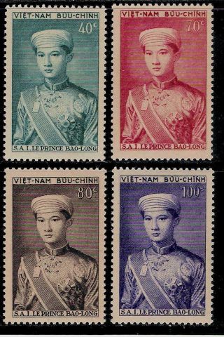 Vietnam 1954 Stamps - Prince Bao Long