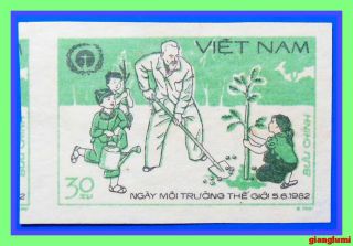 Vietnam Imperf Planting Tree Mnh Ngai