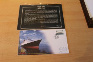 Queen Elizabeth 2 Last Transatlantic Voyage First Day Cover - Signed By Captain