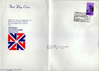 Zealand 1974 Cover,  Opening Of Commonwealth Games In Wellington.  Folded.