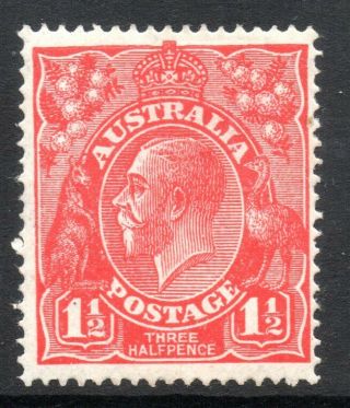 Australia: 1924 Kgv 1½d Sg 77