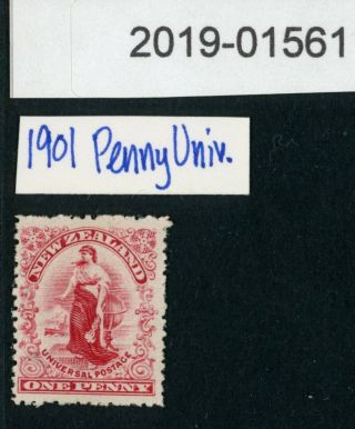 Zealand - 1901 Penny Universal Stamp (01561)
