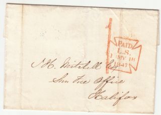 Gb: Qv Entire Wrapper To Halifax,  18 May 1847