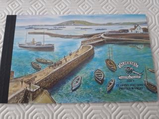 Alderney Prestige Booklet Garrison Island Part V (sw5)