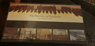 G.  B Presentation Pack Stamps The Bridges Of London 2002