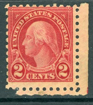 Usa 1924 Washington 2¢ Rotary Perf 10 Scott 583 J249 ⭐⭐⭐⭐⭐