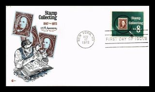 Dr Jim Stamps Us Stamp Collecting 8c First Day Cover Craft York