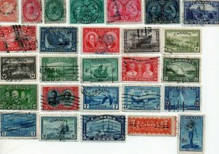 Commonwealth Stamps,  Early Canada