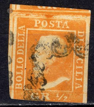 Stamp Italy Sicily Sicilia 1859,  Combine 76