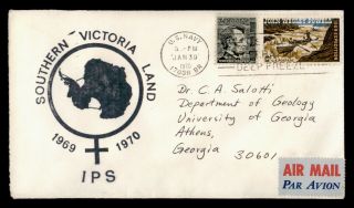 Dr Who 1970 Navy Operation Deep Freeze Antarctic Southern Victoria Land E39175