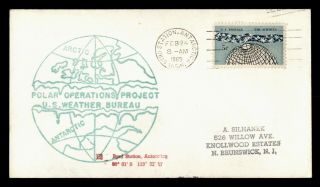 Dr Who 1965 Byrd Station Antarctic Polor Operations Project Cachet E39303