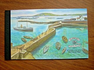 Alderney 2001 Garrison Island 5th Series Psb Booklet Mnh Sg Asb11