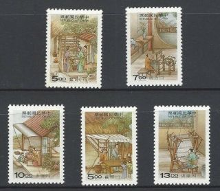 China Taiwan 1996 359 Silk Production Stamp Culture
