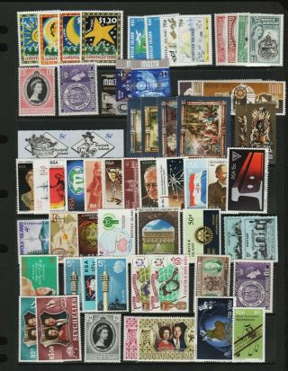 British Commonwealth - 63,  Nh Stamps - Complete Sets Only