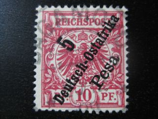 East Africa German Colony Mi.  8 Stamp Cv $6.  60