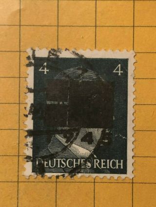 Germany (netszchkau Reichenbach) 1945 Post Wwii - Local Issue 4 Rpf.
