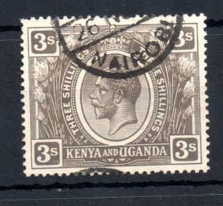 Kenya & Uganda Kgv 1922 - 27 3/ - Fine Sg 90 Ws14555