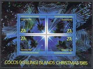 S154370 Cocos Islands Sc 151 Mnh - Christmas