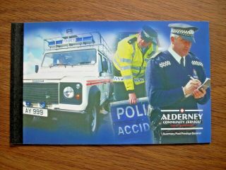 Alderney 2003 Community Services 3rd Series Psb Booklet Mnh Sg Asb13