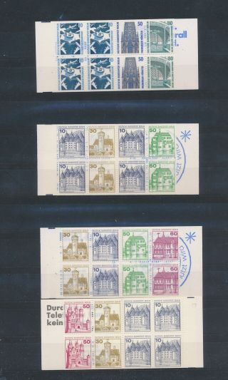 Xb69613 Germany Berlin Monuments Buildings Xxl Booklets Mnh