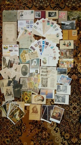 Stamps Postcards Covers Germany Worldwide Postal History Lot Qq/007