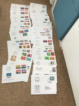 First Day Covers Job Lot (82) Switzerland