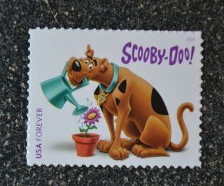 2018usa 5299 Forever Scooby - Doo - Single Postage Stamp Nh Dog
