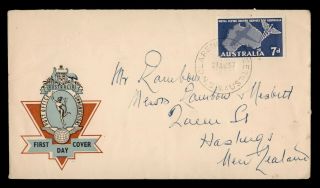 Dr Who 1957 Australia Fdc Royal Flying Doctor Service E50804