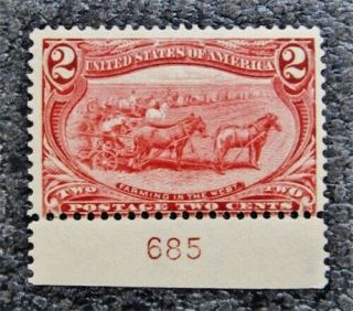 Nystamps Us Stamp 286 Og H $25 P 685