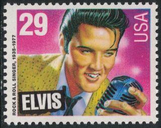 Scott 2721 - Elvis,  The King Of Rock 